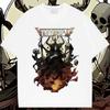 Skull T Shirt Big Size Loose Round Collar Tee Y2k Unisex Clothes Graphic Printing Streetwear T-shirt Quick-Drying Hip Hop Tees