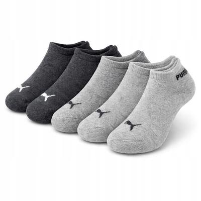 Y9960 PUMA Ankle Socks 5 Pack Soft Cotton Socks 35-38