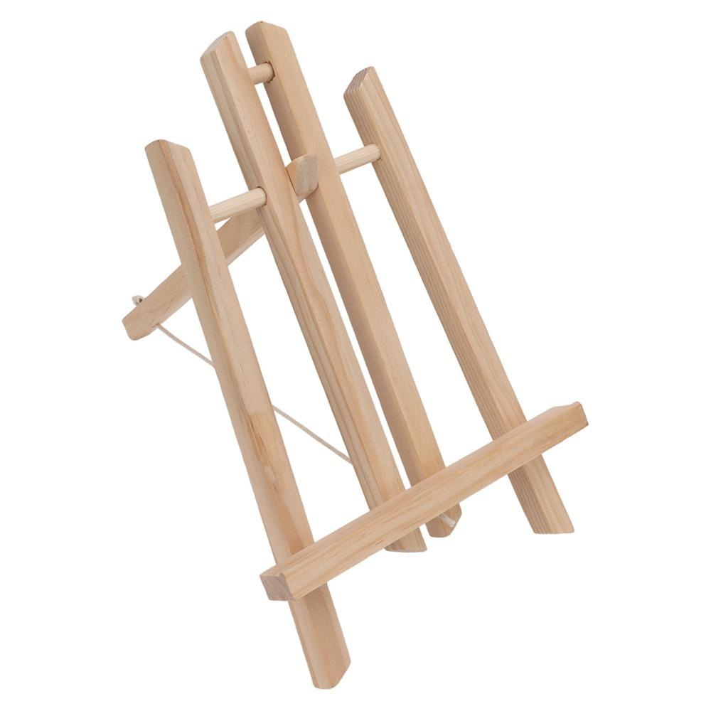 30cm Wood Desk Easel Small Easel Solid Bearing Capacity Painting Stand Sign Display Easel