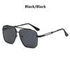 Fashion Square Luxury Design Sunglasses Men Women Flight Seven Rock Mach Six Style Gradient Pilot Sunglasses