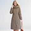 New Winter Women Long Parkas Pockets Thick Warm Hooded Down Cotton Coat Female Loose Puffer Jackets Windproof Snow Overcoat