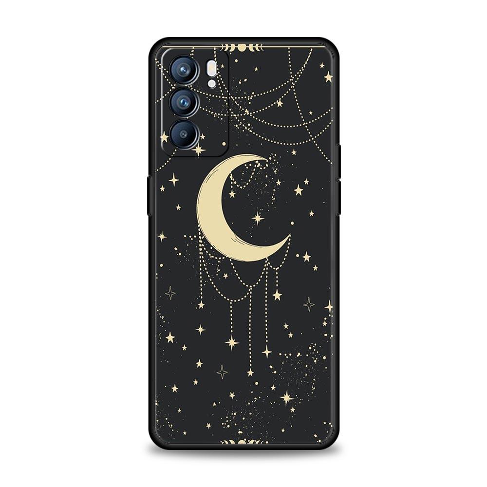 Case For Oppo Reno13 Reno12 Reno11 F Reno10 Pro A54 A53 A95 A76 A57 A98 A80 A79 5G A78 4G Cover Starlit Sky Planet Space Art
