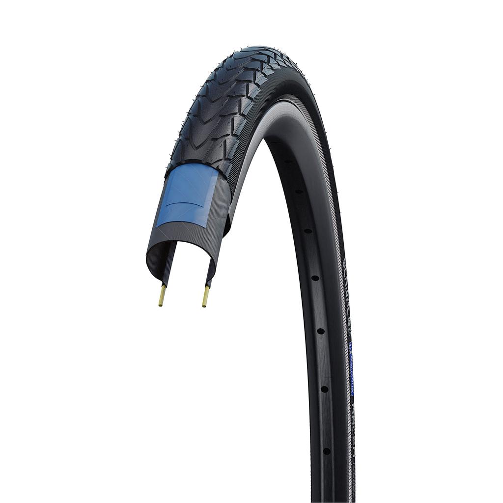 SCHWALBE Marathon Racer 20x1.50 Clincher Tire (Authentic) [For Touring, Small Bikes, and City Riding]