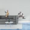 Clown Owl Figurine Statue Sculpture Collection Statuette Desk Ornament Table Centerpiece Cabinet