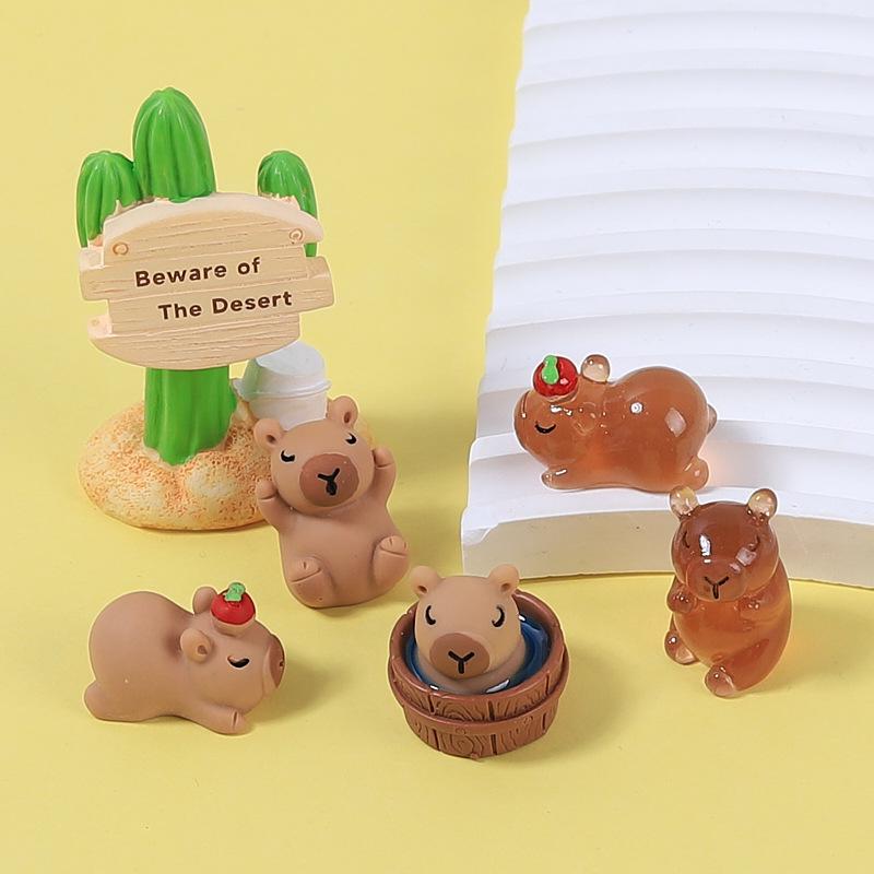 Luminous 3D Cartoon Resin Accessories for DIY Jewelry & Ornaments