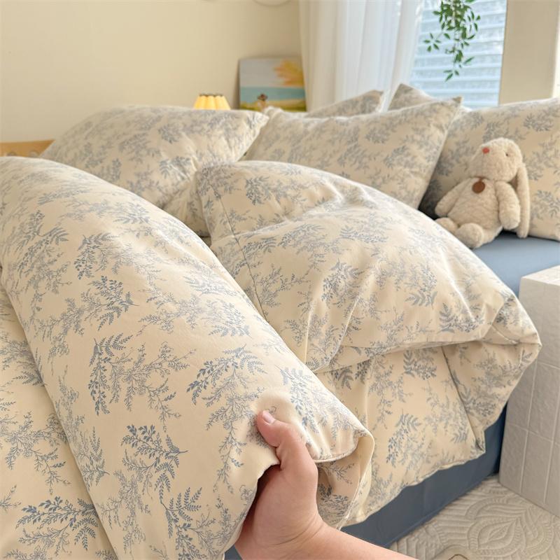 1pc Quilt Cover Floral Style Duvet Cover Single/Double/Queen/King Size Comforter Cover Housse De Couette (No Pillowcase)