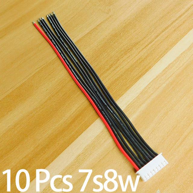10/20/40 pcs/lot 2S 3S 4S 5S 6S 7S 8S Lipo Battery Balance Charger Cable IMAX B6 Connector Plug Wire