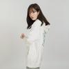 MLB x Disney Sweatshirt Unisex Ivory White 3AHDD1014-50IVS