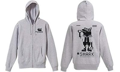 THE CINDERELLA GIRLS Reißverschluss IDOLM@STER Sha-kun Kapuzenpullover/MIX GRAU-S