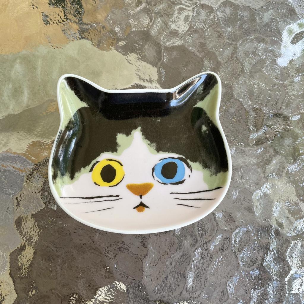 Japan Ceramic cartoon cat sauce dish Creative cute cat face shape condiment dish small plates Home kitchen supplies tableware