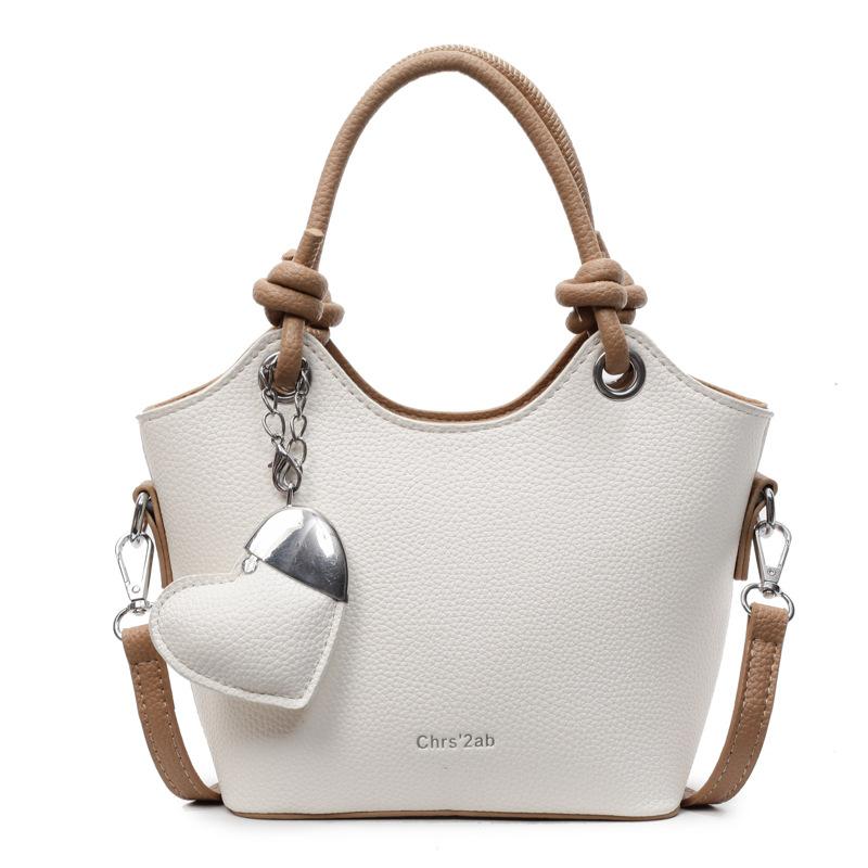 This Year's Hot Sale Is Fashionable, High-end, Simple Style, Portable Vegetable Basket Bag, Women's Commuting Temperament, Versatile Messenger Bag.