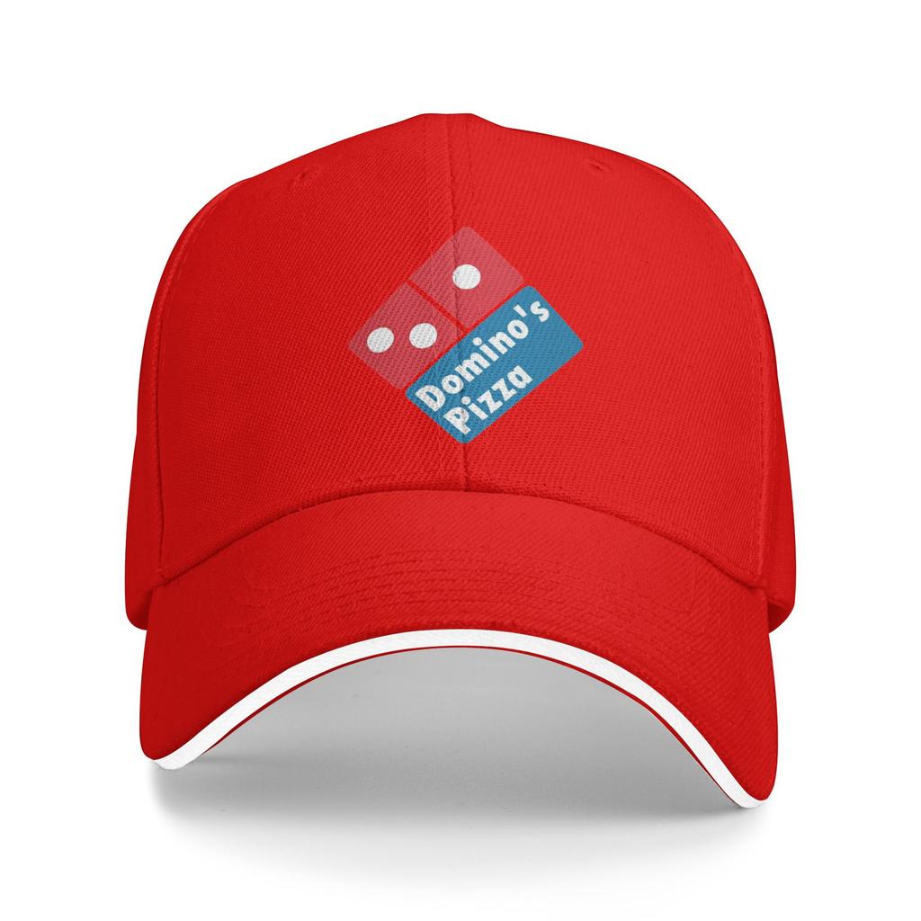 Dominos Pizza Baseball Cap y2k Retro Men Adult Hip Hop Hats Breathable Design Kpop Rock Baseball Caps Birthday Present