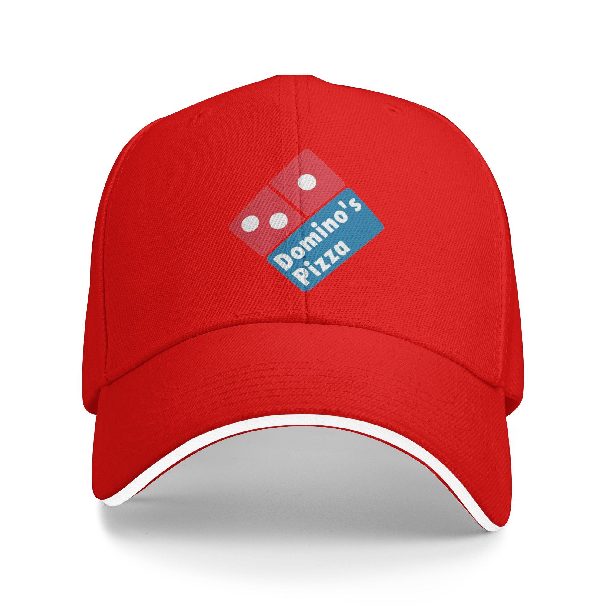 

Dominos Pizza Baseball Cap y2k Retro Men Adult Hip Hop Hats Breathable Design Kpop Rock Baseball Caps Birthday Present One Size
