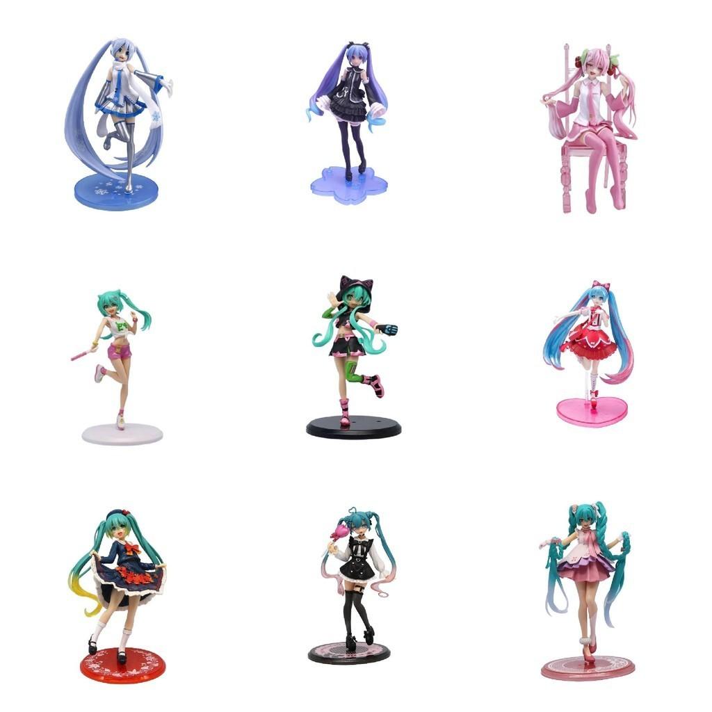 Entzückendes PVC Hatsune Miku Sammlermodell Figur in verschiedenen Stilen
