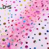 150CM Bunter Tüll-Tischläufer mit Punkten, französisches, transparentes, rundes Punktnetz, lang, rechteckig, für Hochzeiten, Brautpartys, Esstischabdeckungen, Küchenbedarf