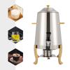 Dispenser in Acciaio Inossidabile da 3,4 Galloni per Bevande Calde per Tè, Acqua e Caffè, Con Rubinetto, Ideale per Feste, Buffet, Servizi di Catering