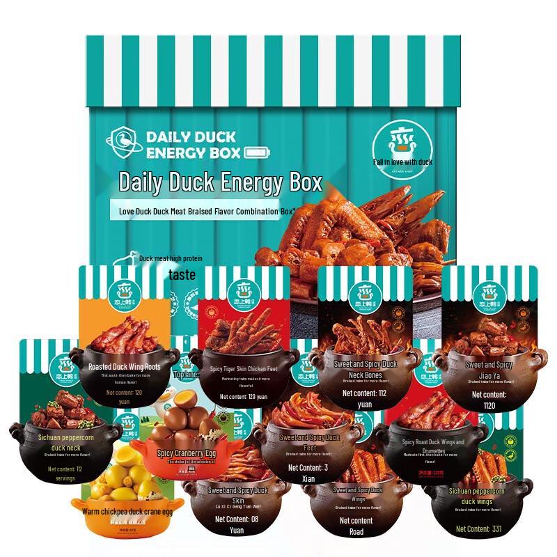Lianshang Duck Spicy Mixed Braised Snacks