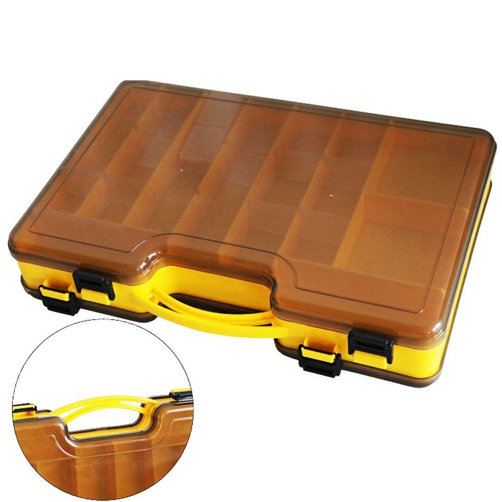 Oboustranná oboustranná krabička na rybářské potřeby Rychlá identifikace návnady Pouzdro na falešné návnady Skladování návnad