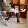 Women Knee Socks White Cotton Stockings Lolita Y2k Long Socks Slim Funny Socks For Girls