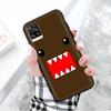 Black Case for Xiaomi Redmi 13C Note 9 iPhone XR 7 8 14 15 11 12 13 X XS Pro Max Samsung A25 S23 S24 FE Ultra Plus Domo Kun