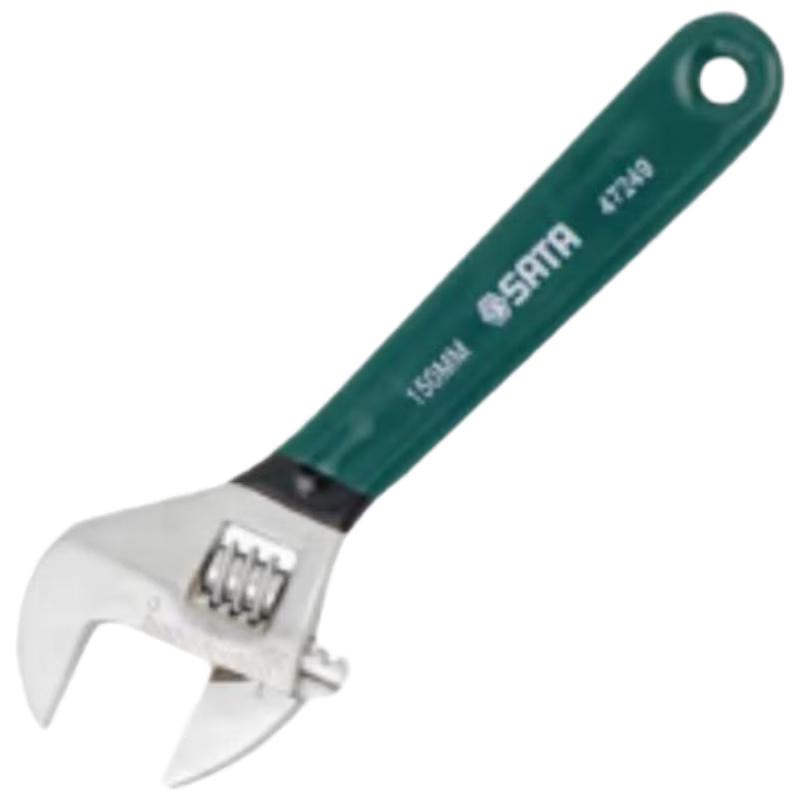 SATA Industrial Grade Adjustable Wrench 6 inch