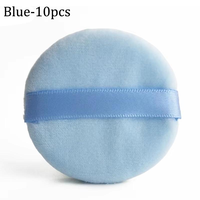 5/10Pcs Soft Velvet Makeup Sponge Loose Powder Cosmetic Puff Double-sided Face Makeup Sponge Concealer Wet Dry Makeup Tools
