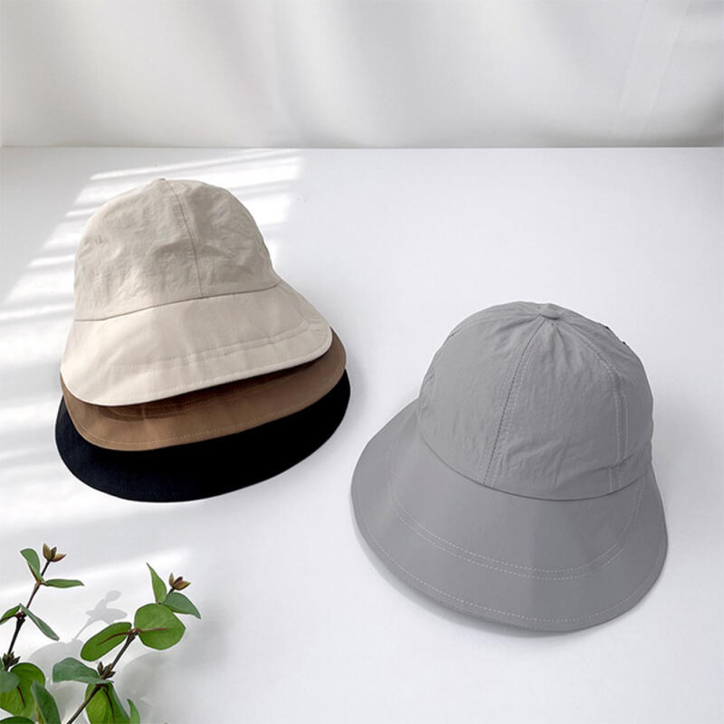 Dameli Women s Hat Nylon Pocket Ball Cap Plain black