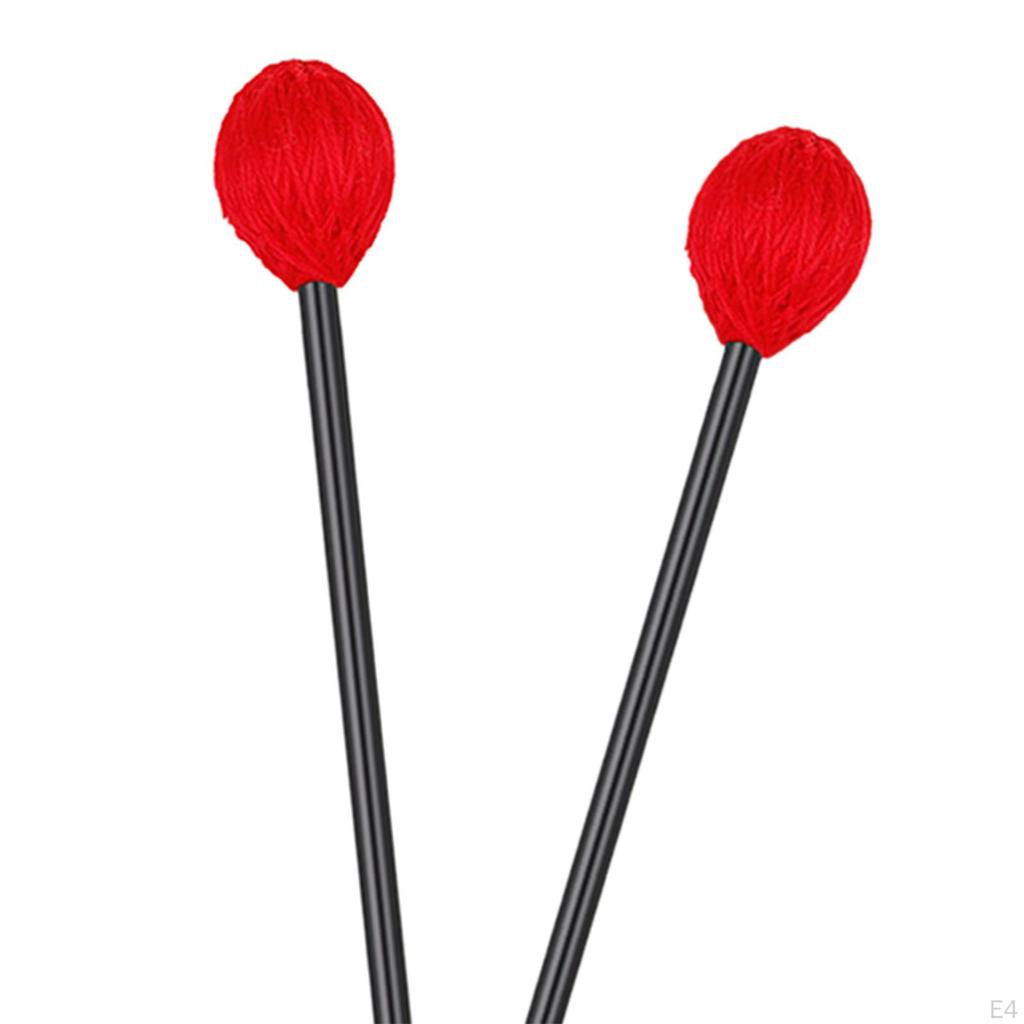 Marimba Beater Woolen Head Mallet Sticks Professional for Instrument Accessories Bells Lover