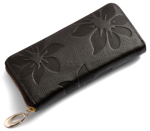 Genuine Leather Women Long Wallets Female Fashion Zipper Coin Purse Lady Luxury Money Bag Credit Cards Clutch Large Phone Wallet