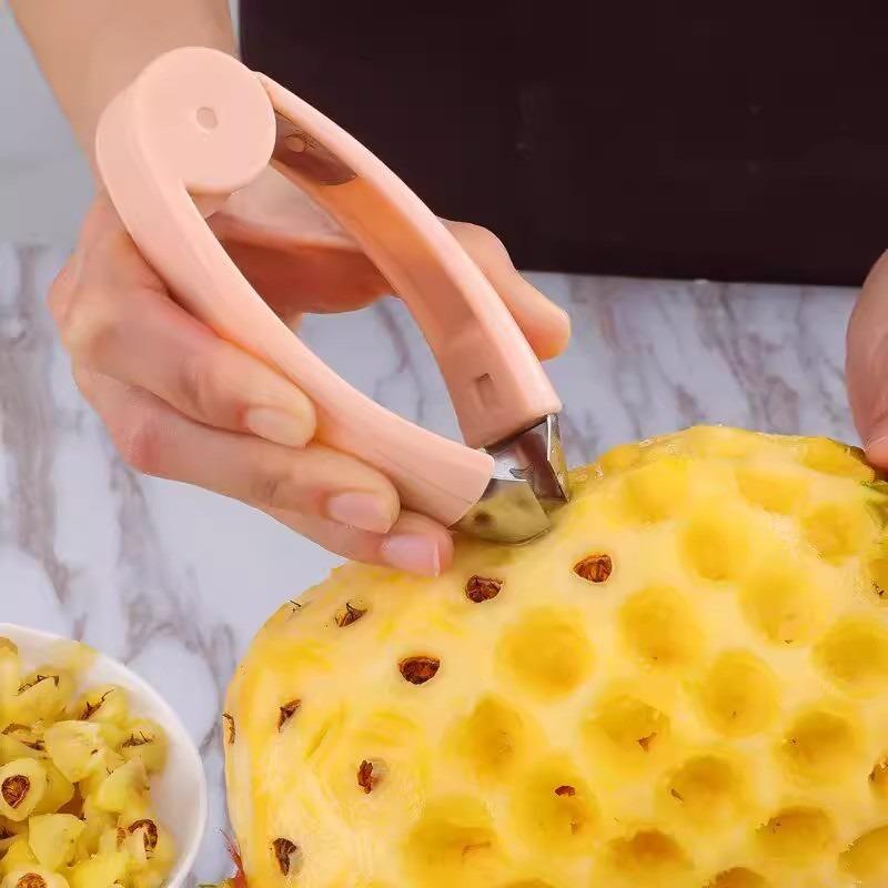 Pineapple Eye Remover, Strawberry Stem Remover, Slicing Tool. Household Pineapple and Fruit Cutting Tool.