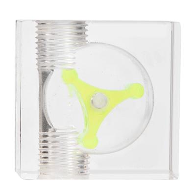 3 Impeller-Durchflussmesser-Anzeige für PC-Wasserkühlungssystem G14-Gewinde Quadrate 2 Wege