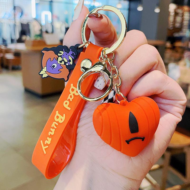 

Bad Bunny Adorable Cartoon Keychain Cute Creative Gift Accessories For Bags Cars And Orange