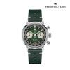 Годинник Intra-Matic Chronograph H 40 мм з циферблатом кольору мисливської зелені (H38429861)