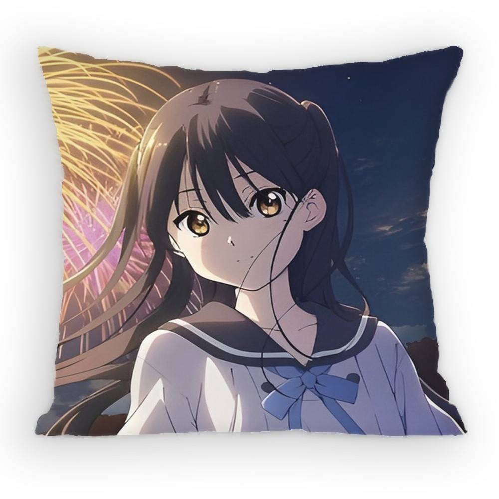 Hello World Naomi x Ruri Pillow Case Sofa Living Room for Bedroom car Headboard Backrest Cushion Square Cushion Nap Time