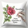 4pcs Set, Mother's Day Pillowcase, Love Crown Pillowcase, 17.7 Inches * 17.7 Inches, Single-sided Printing, Mother's Day Decorat