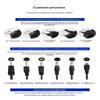 Adattatore di Alimentazione CC 12V 3A Ingresso CA 100-240V Caricatore Adattatore Switching Universale Spina Convertitore per Telecamera CCTV DVR NVR LED