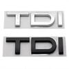 ABS Car 30 35 40 45 50 55 60 TFSI TDI Letters Logo Trunk Badge Emblem Decals Sticker For hot A6 A1 Q3 Q5 Q7 A4 A3 B5 B6 B7 B8