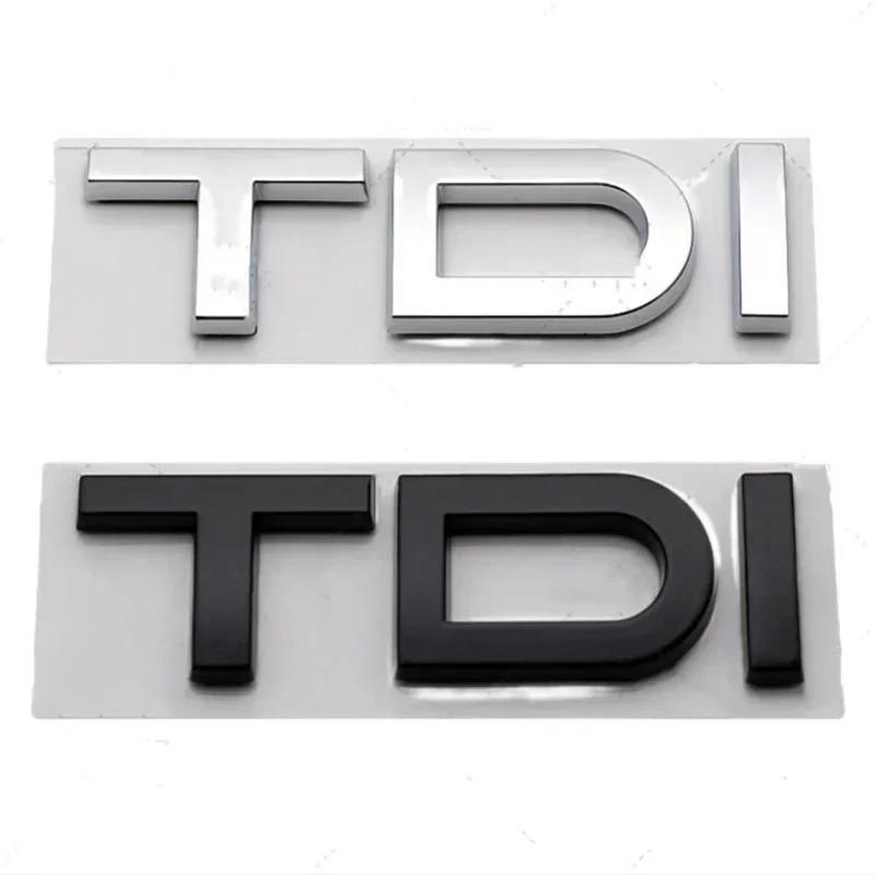 ABS Car 30 35 40 45 50 55 60 TFSI TDI Letters Logo Trunk Badge Emblem Decals Sticker For hot A6 A1 Q3 Q5 Q7 A4 A3 B5 B6 B7 B8