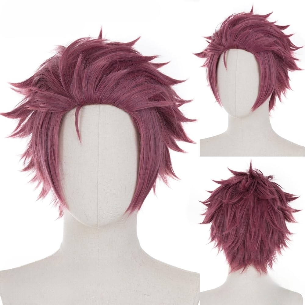 Heat-Resistant Cosplay Wig, Costume Accessory for Parties, Events, Costumes, Photography, Festivals, and More. Includes Wig Net. (Sae Itoushi)