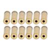 12Pcs Standoff Screws Stainless Steel Electroplated Brushed Gold Advertising Nails for Acrylic