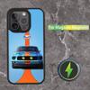 Star G-Gulf Ra-cing Car Phone Case For iPhone 16,15,14,13,12,11,Pro,Max,Plus,Mini,SE Magsafe Magnetic Wireless Charging