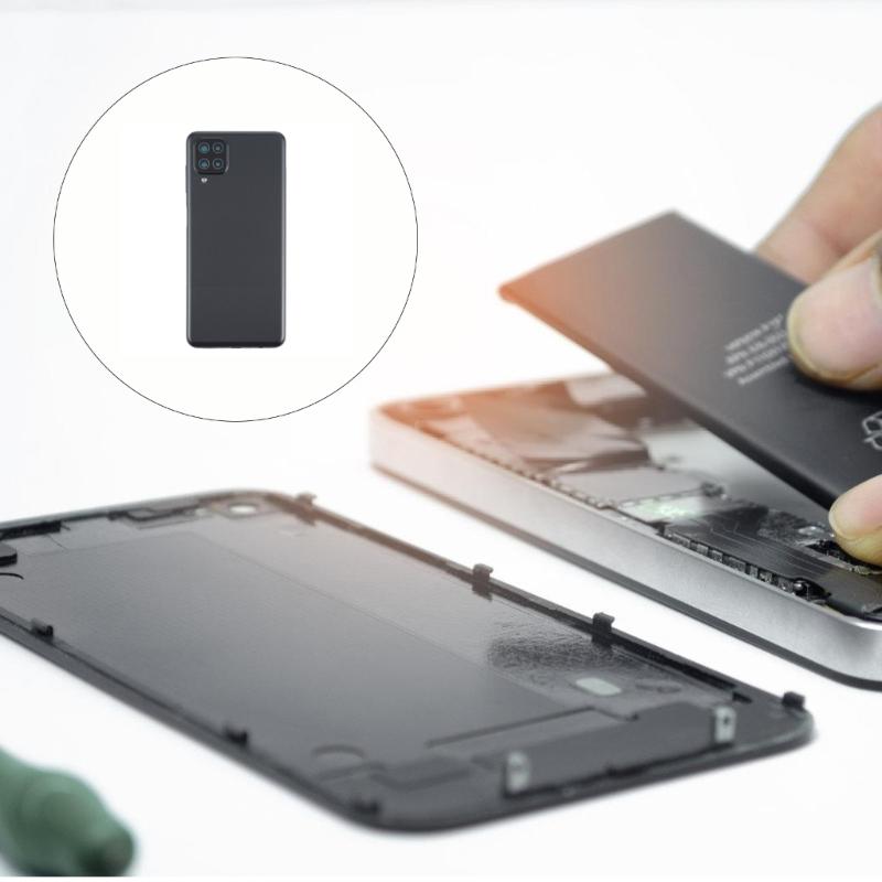 Shockproof Back Case Drop Resistant Heavy Duty Plastic Cover Easy Snap Installation Phone Accessories for A12