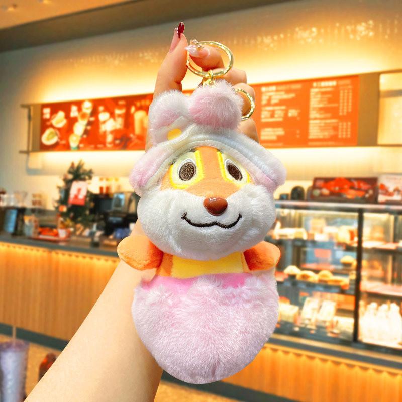 

Plush Pyjamas Soft Qiqi Didi Doll Keychain Pendant Cute Style Suitable Gifts As StyleA