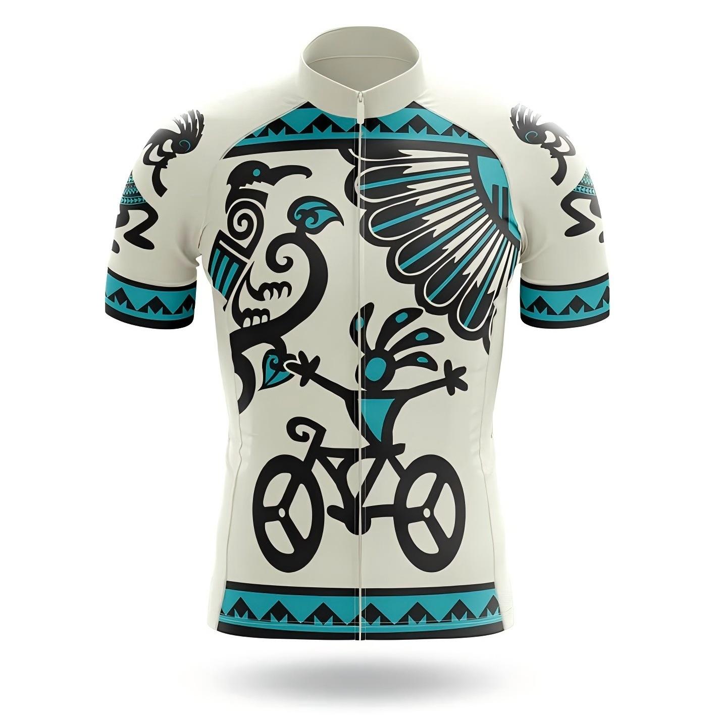 Cross-border hot-selling road bicycle cycling suit, summer moisture-wicking professional cycling top, cycling shorts. S