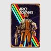 Poster Gioco Arc Raiders Segno Vintage Garage Camera da Letto Personalizzata Decorazione Murale Stanza Poster Decorativi per la Casa Poster Metallico Decorazione Interna