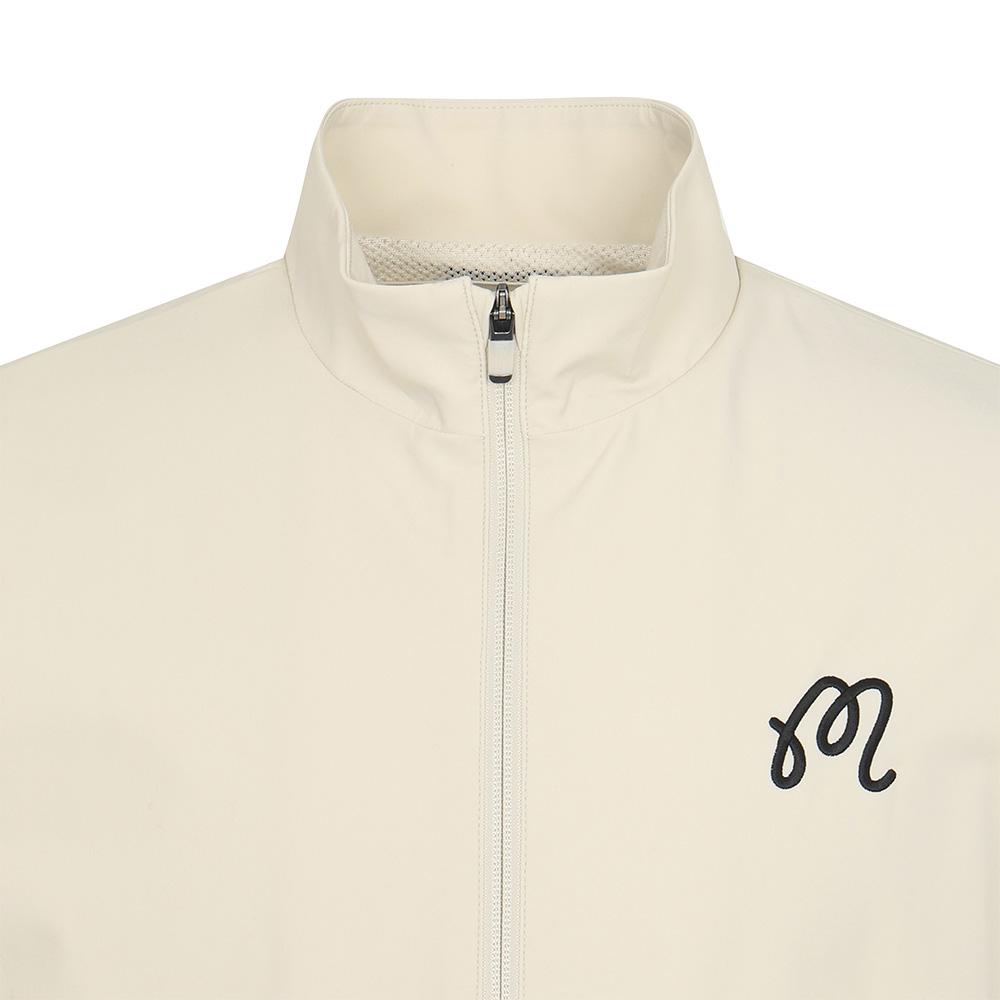 MALBON GOLF Tech Pool Zip Best Cream (Man)