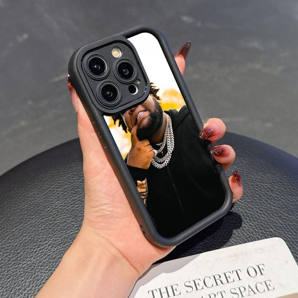 Rod Wave Singer Phone Case For Iphone 11 12 13 14 15 16 17 Pro Max Mini Plus Soft TPU Back Cover