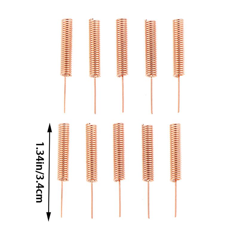 10 Buc Antenă 433Mhz Antenă Helicală cu Arc din Cupru Pur Amplificator de Semnal Omni Receptor Pentru Router Antenă Helicală