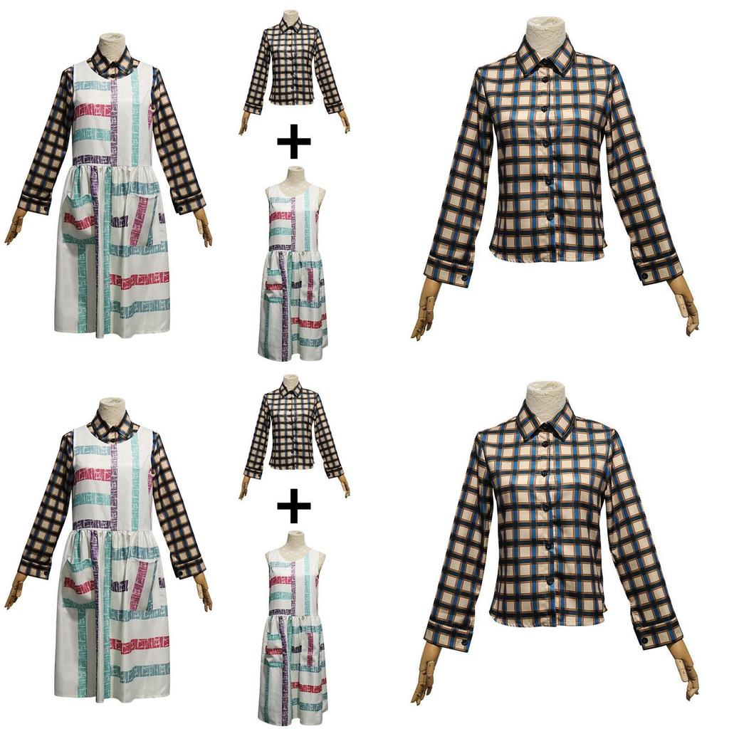 Sei der coolste Stranger Things Fan mit diesem Erwachsenen-Kostümset aus kariertem Hemd und Kleid
