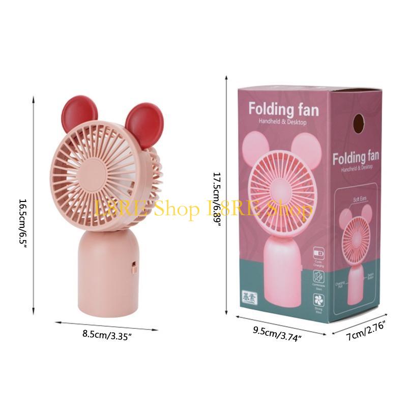 L8RE Handheld Fan USB Charging Fan Mini Fan Student Silent Portable Fan for Home